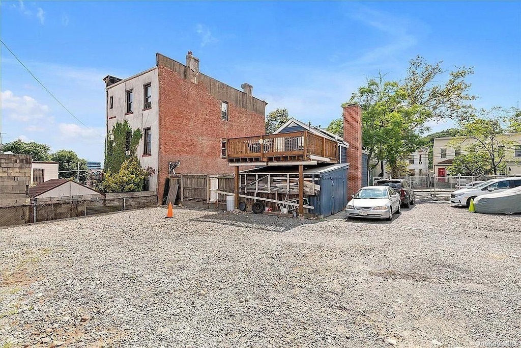 view of rear view of house