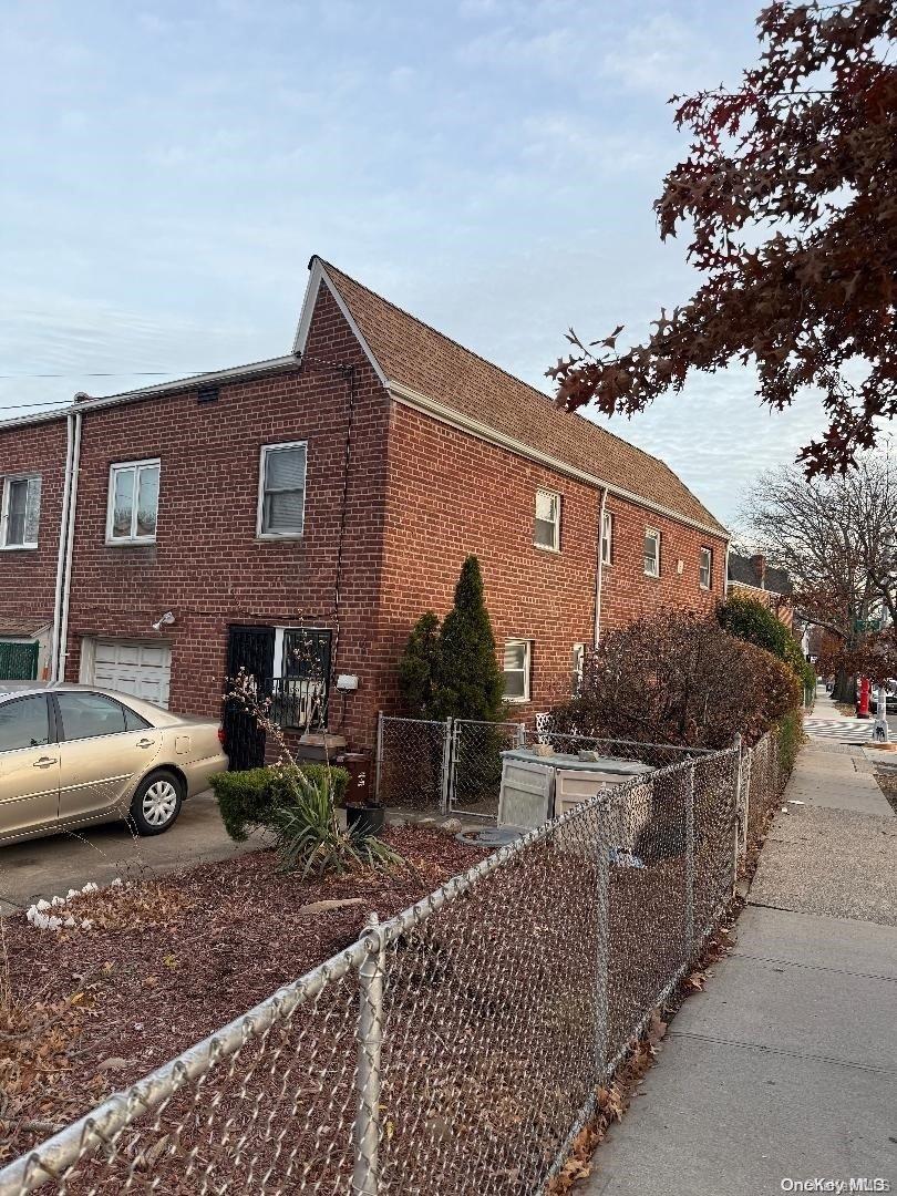 view of home's exterior featuring a garage