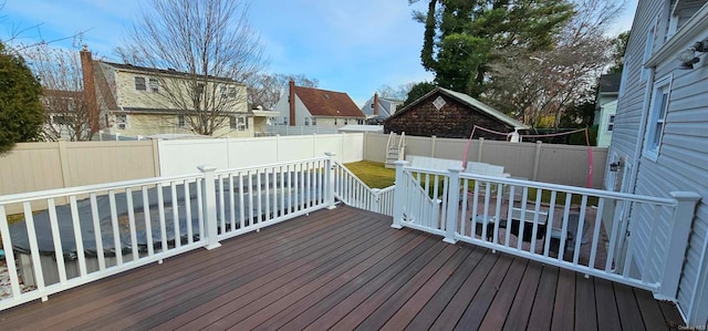 view of deck