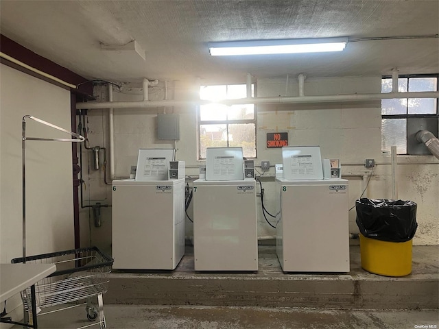 laundry room featuring washer and dryer