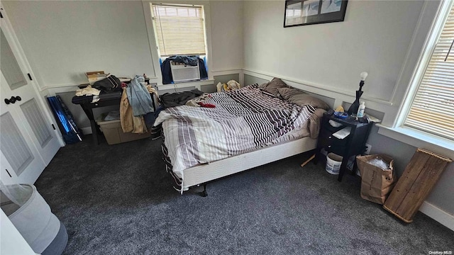 88 Bayview Ave, Lindenhurst, NY 11757 - carpeted bedroom with cooling unit