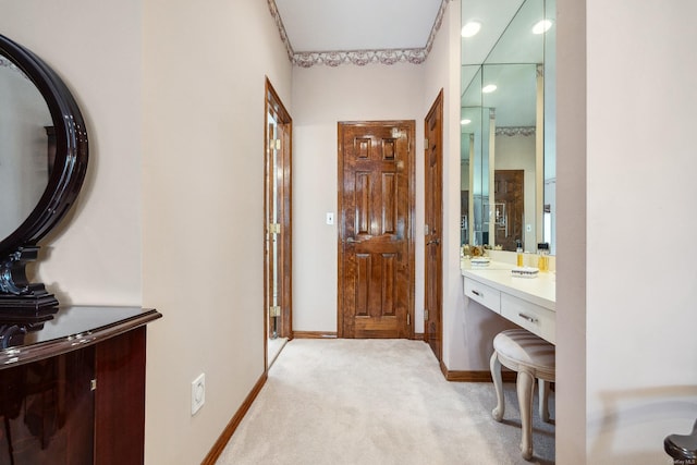 bathroom featuring baseboards