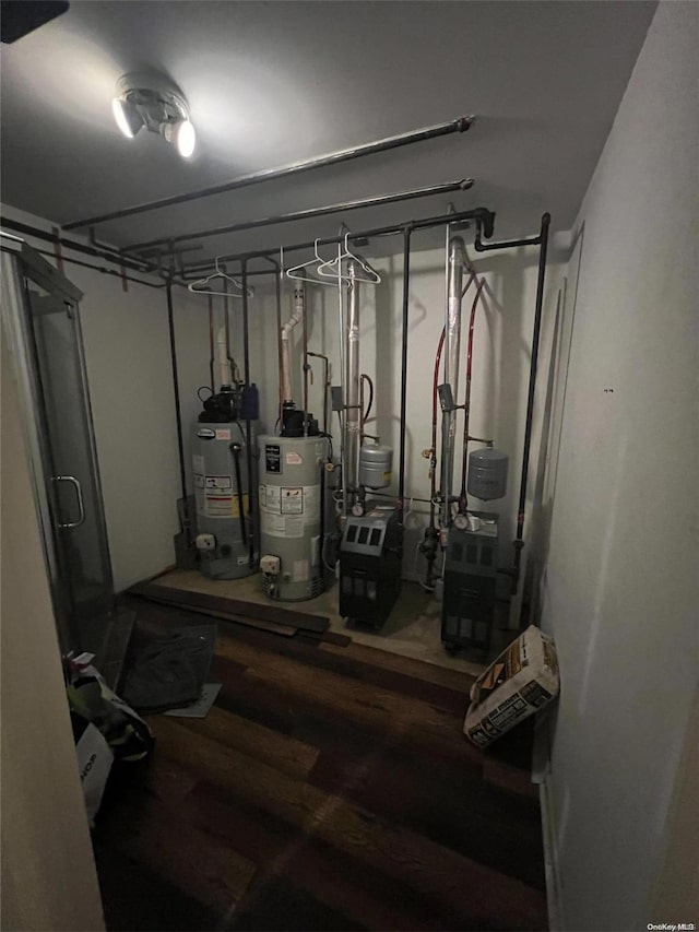42-04 216th St, Bayside, NY 11361 - utilities with water heater and a heating unit
