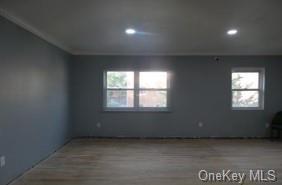 unfurnished room featuring hardwood / wood-style floors and a healthy amount of sunlight