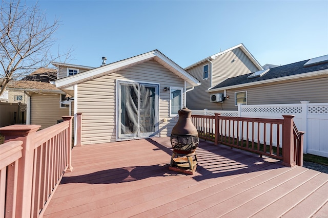 view of deck