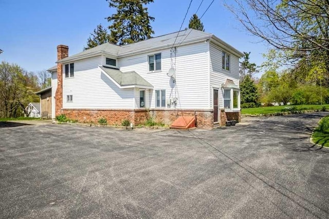 view of rear view of house