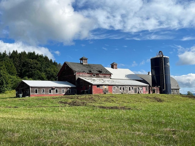 view of rear view of property