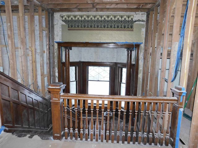 view of foyer entrance