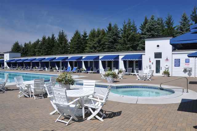 view of pool with a patio and a hot tub