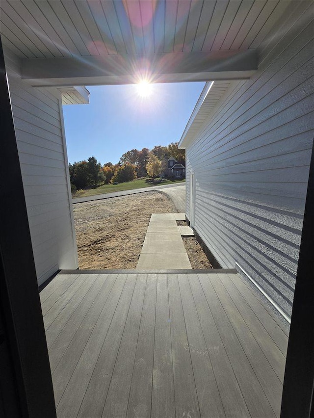 view of deck