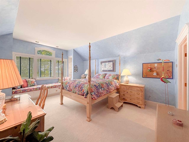 bedroom featuring carpet flooring