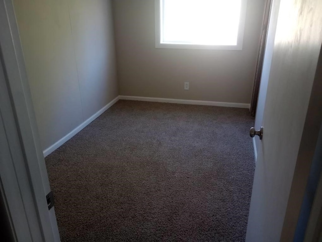 unfurnished room featuring carpet floors