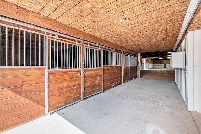 view of stable