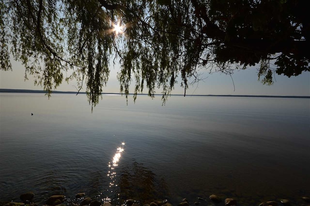 property view of water