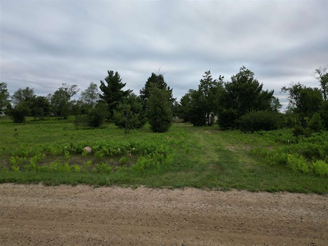 view of landscape with a rural view