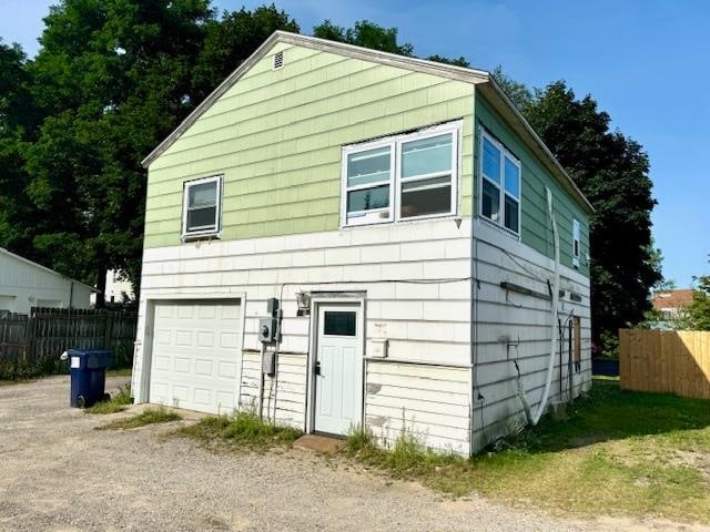 view of home's exterior