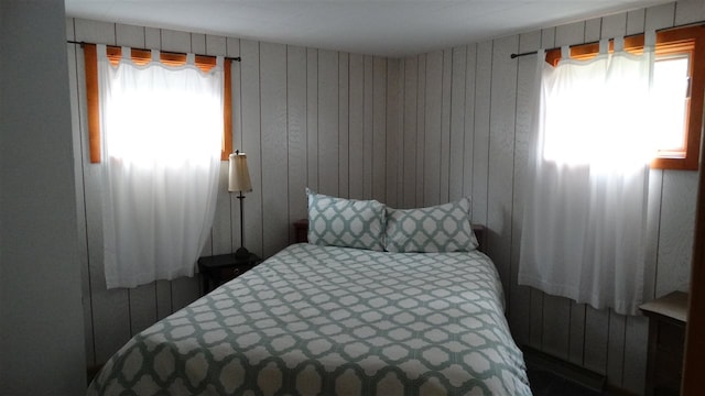 bedroom featuring multiple windows