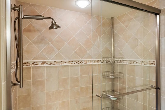 645 Woodhill Ct, Harbor Springs, MI 49740 - bathroom featuring a stall shower
