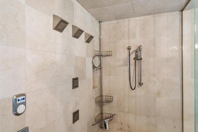 645 Woodhill Ct, Harbor Springs, MI 49740 - bathroom with a tile shower