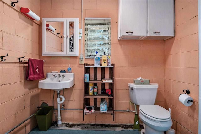 bathroom with toilet