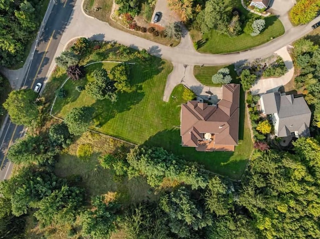 290 Mitchell Hills Dr, Petoskey, MI 49770 - aerial view of property and surrounding area