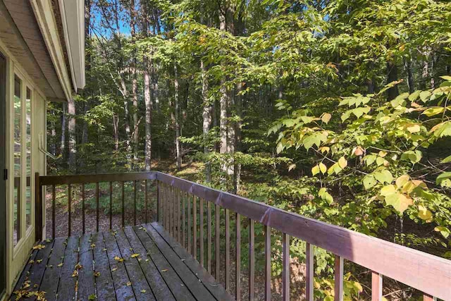 2500 Josef Strasse Unit 410/411, Bellaire, MI 49615 - view of wooden deck