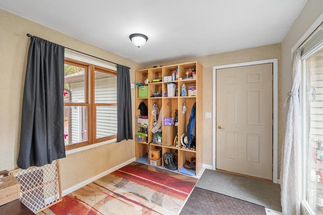 view of mudroom