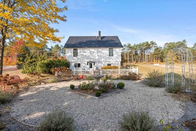 view of rear view of house