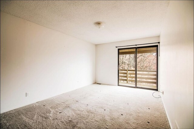 1185 Hideaway Valley Dr Unit 5, Harbor Springs, MI 49740 - carpeted spare room with a textured ceiling