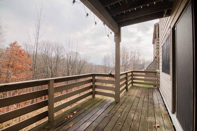 1185 Hideaway Valley Dr Unit 5, Harbor Springs, MI 49740 - view of deck