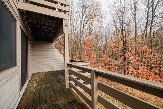1185 Hideaway Valley Dr Unit 5, Harbor Springs, MI 49740 - view of deck