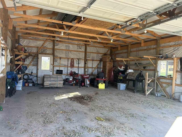 5157 Graham Rd, East Jordan, MI 49727 - view of garage