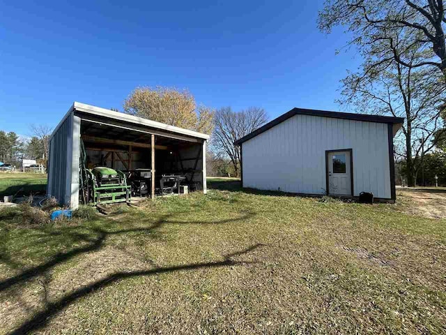 5157 Graham Rd, East Jordan, MI 49727 - view of pole building