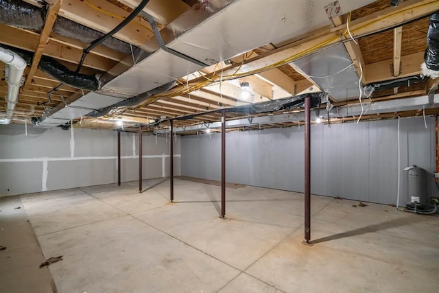 3911 Leslie Ln, Petoskey, MI 49770 - view of unfinished below grade area
