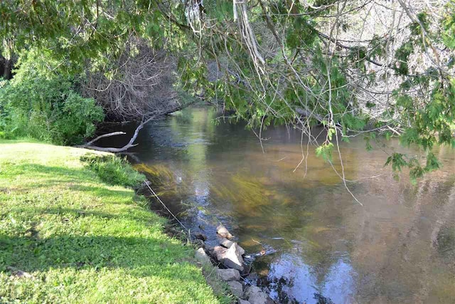 property view of water