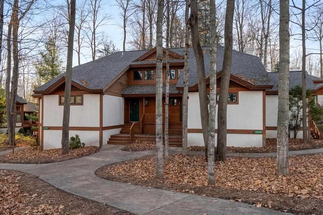 view of front of house featuring a porch