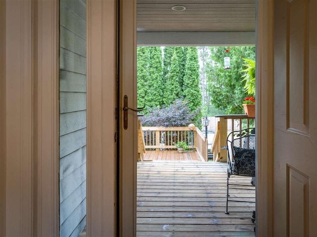 view of doorway