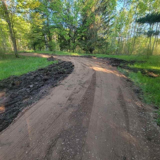 view of road