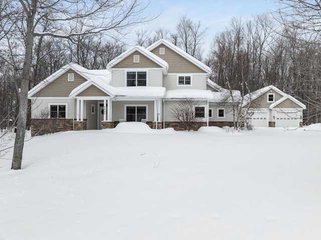 2632 Woodside Dr, Petoskey, MI 49770 - view of craftsman-style house