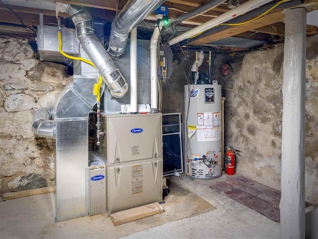 utilities with water heater