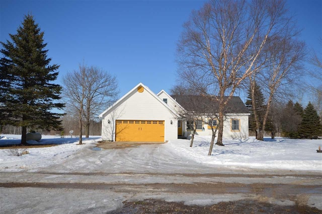 view of front of house featuring an attached garage