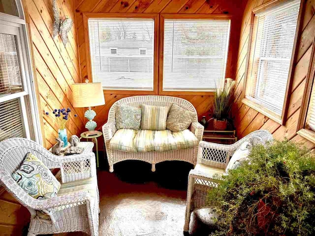 sunroom / solarium with a wealth of natural light