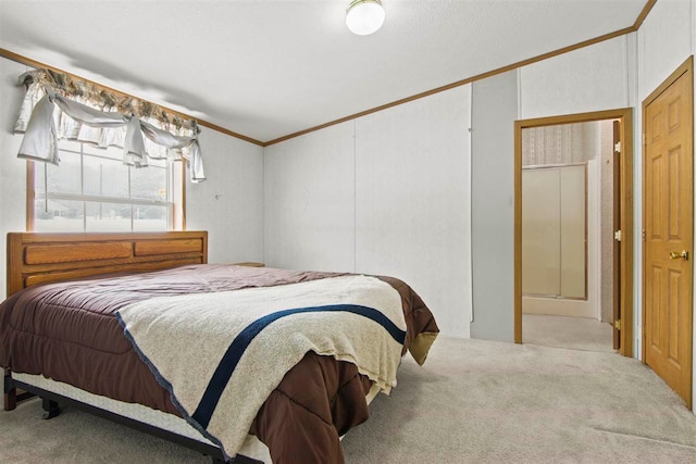 7116 S M-88 Hwy, Bellaire, MI 49615 - bedroom featuring carpet flooring and ornamental molding