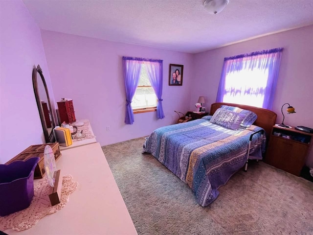 4635 Mohrmann Rd, Central Lake, MI 49622 - bedroom featuring carpet and a textured ceiling