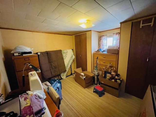 4635 Mohrmann Rd, Central Lake, MI 49622 - bedroom featuring ornamental molding