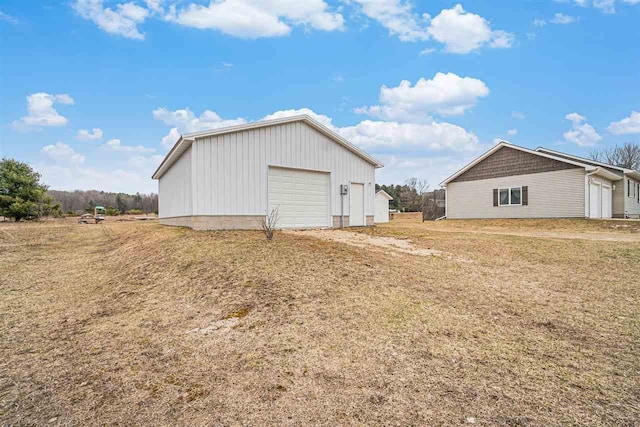 9196 NW Manley Rd, Alden, MI 49612 - view of detached garage