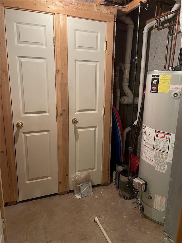 utilities featuring water heater