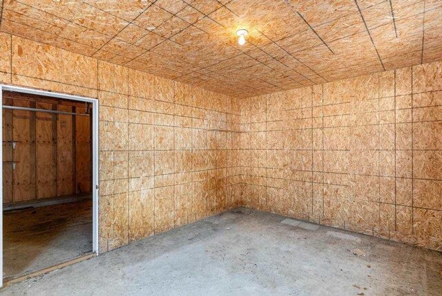 view of storage room