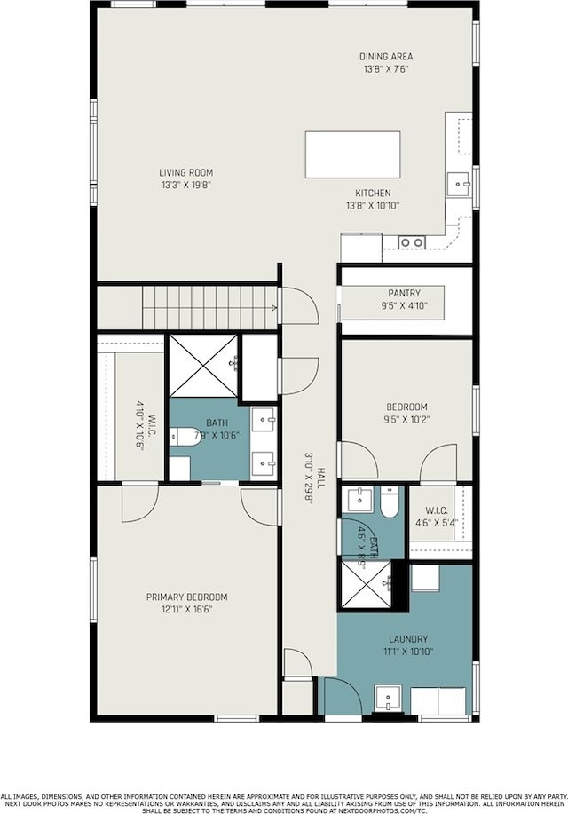 4852 Six Mile Lake Rd, Ellsworth, MI 49729 - floor plan