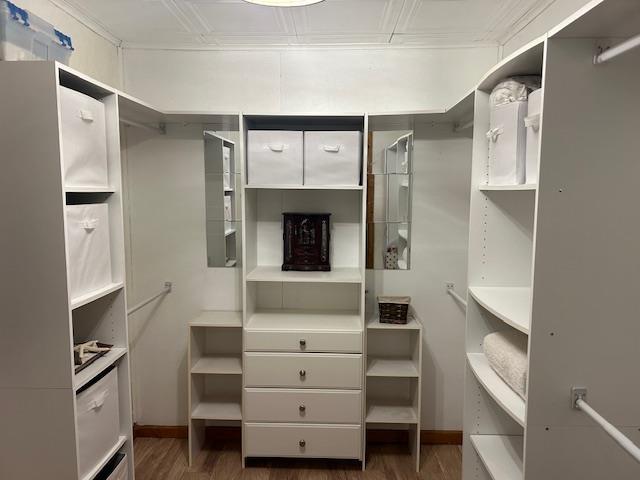 8118 E Mitchell St, Petoskey, MI 49770 - walk in closet with wood finished floors